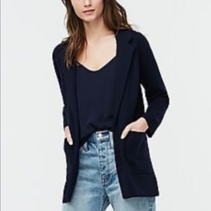 Jcrew Sophie Sweater Blazer - Navy